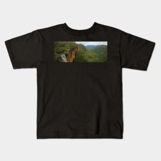 Fitzroy Falls & Kangaroo Valley pano Kids T-Shirt